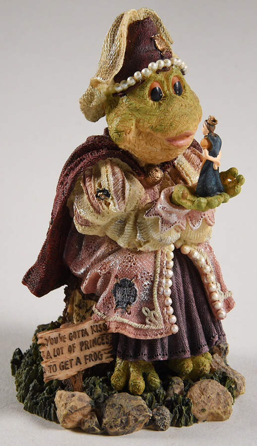Ribbit and Company Princess Puckerup-Kiss Me Quick - Boxed by Boyds Bears-1