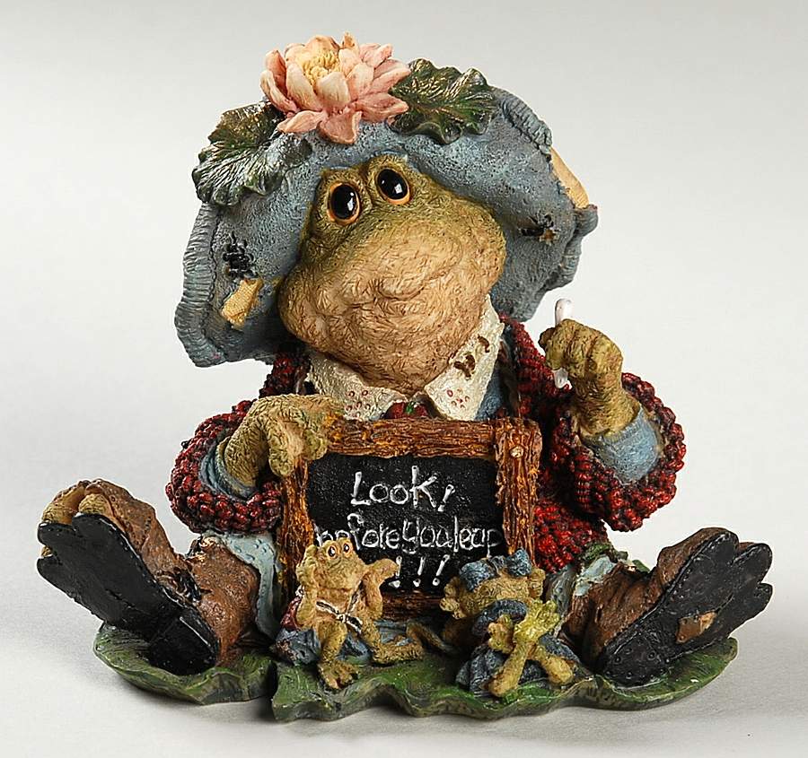 Ribbit and Company Ms Lilypond-Lesson #1 - Boxed by Boyds Bears-1