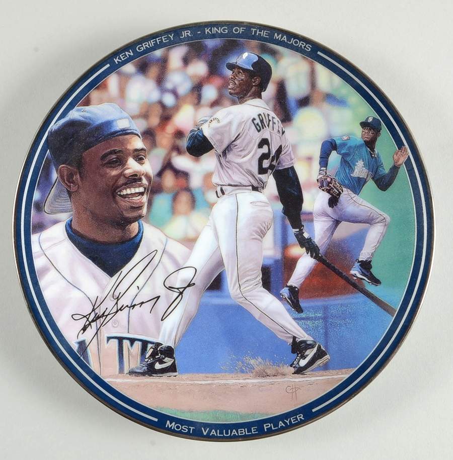Ken Griffey Jr-King of the Majors Most Valuable Player - No Box by Bradford Exchange-1