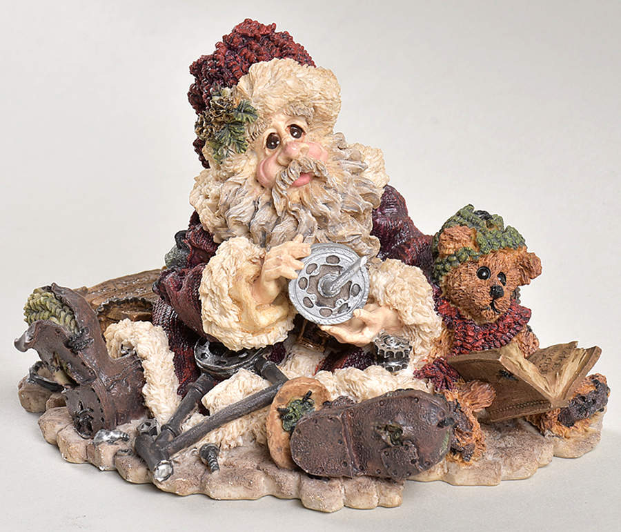 Santa & Friends Santa's Challenge - Boxed by Boyds Bears-1