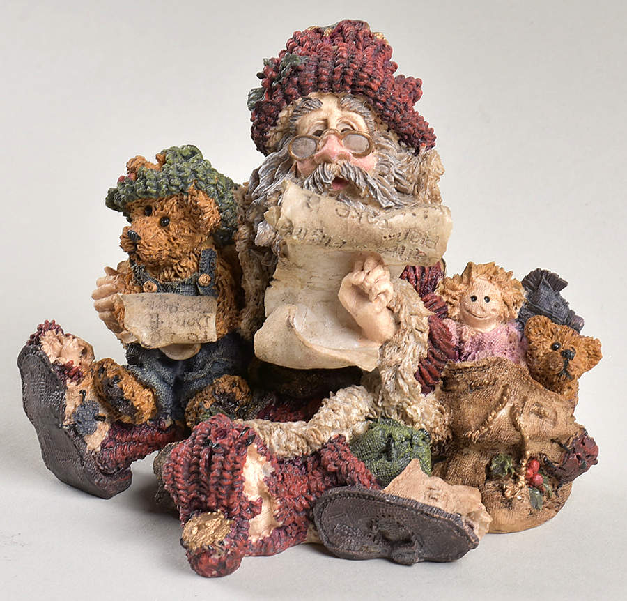 Santa & Friends Santa's Flight Plan - No Box by Boyds Bears-1