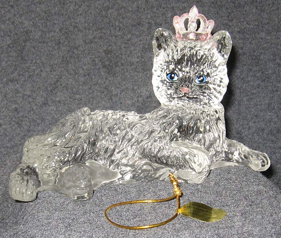 Sophisticats Crystal Cat Lil Princess - No Box by Bradford Exchange-1