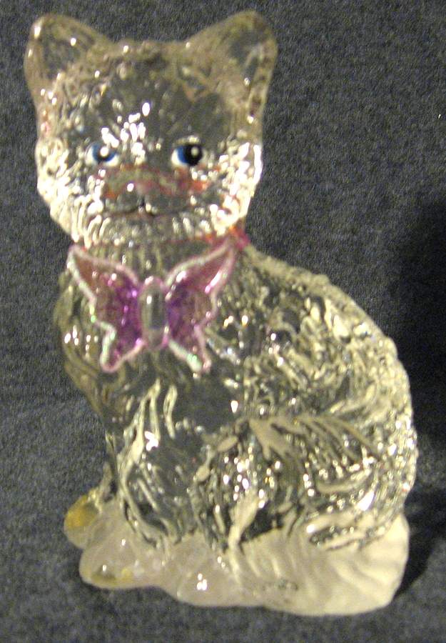 Sophisticats Crystal Cat Flutter - No Box by Bradford Exchange-1