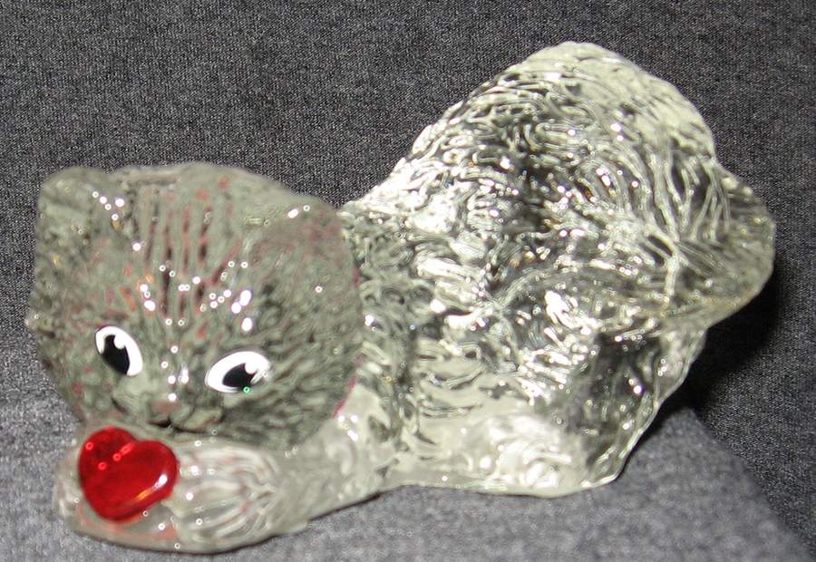 Sophisticats Crystal Cat Belle - No Box by Bradford Exchange-1