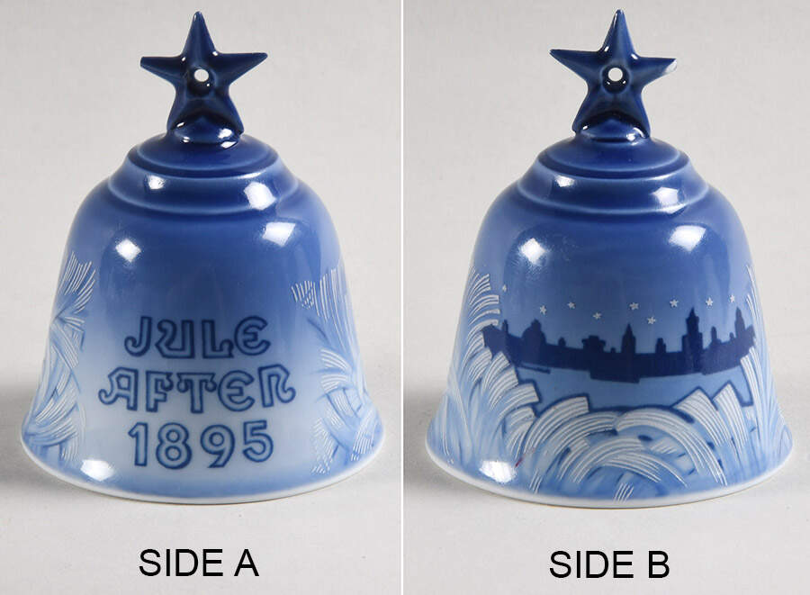 Christmas Bells Behind The Frozen Window - No Box by Bing & Grondahl-1