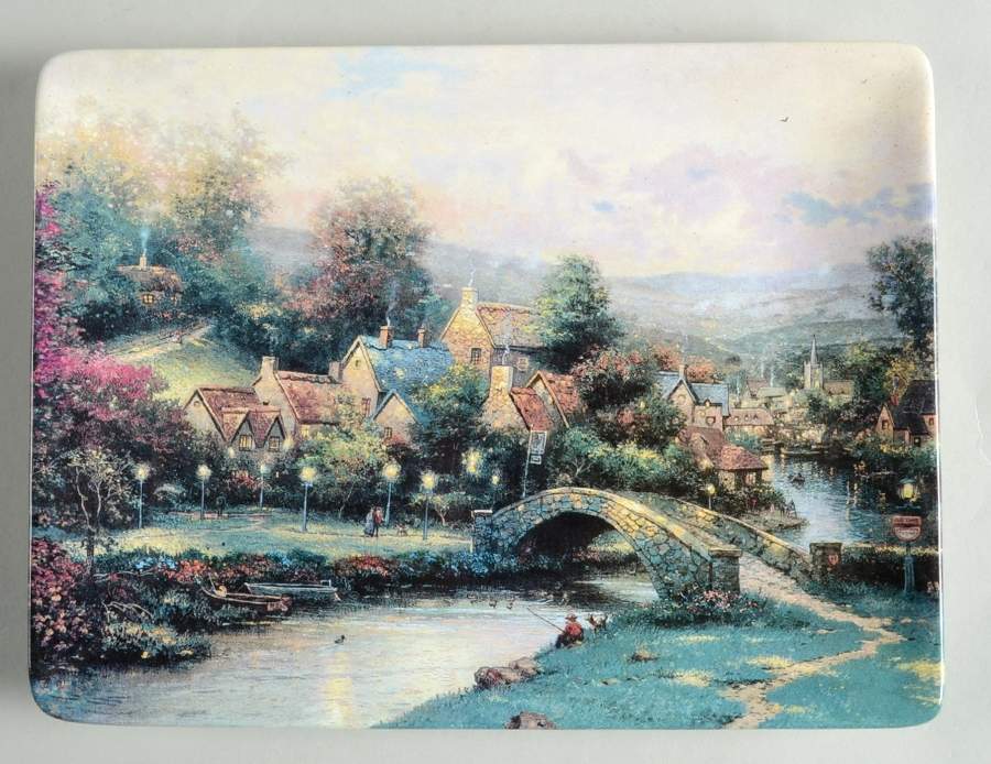 Lamplight Village2-Rectangle Lamplight County - No Box by Bradford Exchange-1