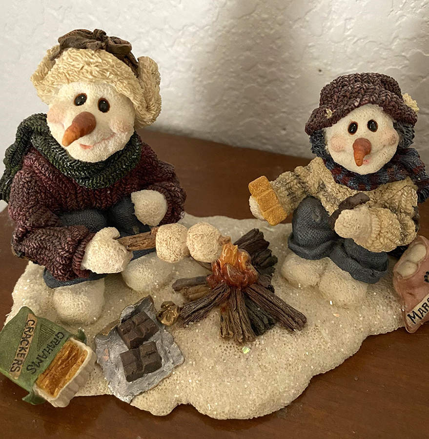 Snow Dooodes Graham & Cracker - No Box by Boyds Bears-1