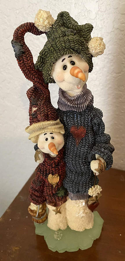 Snow Dooodes Flake & Melton-Snow Buddies - No Box by Boyds Bears-1