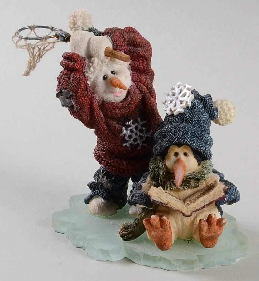 Snow Dooodes Ketchum & B.Quick-Got One! - Boxed by Boyds Bears-1