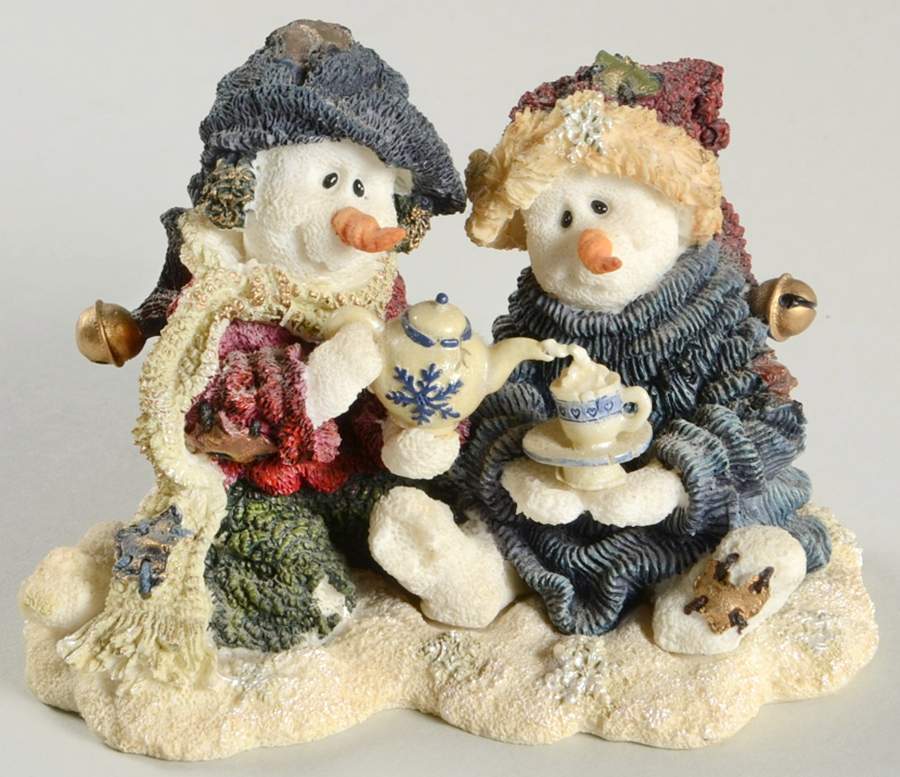 Snow Dooodes Cicely & Juneau-Iced Tea Party - No Box by Boyds Bears-1