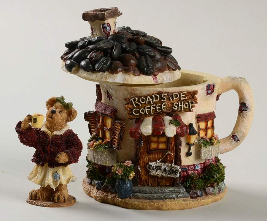Route 33 1-3 Caffeina's Cuppa Joe - No Box by Boyds Bears-1