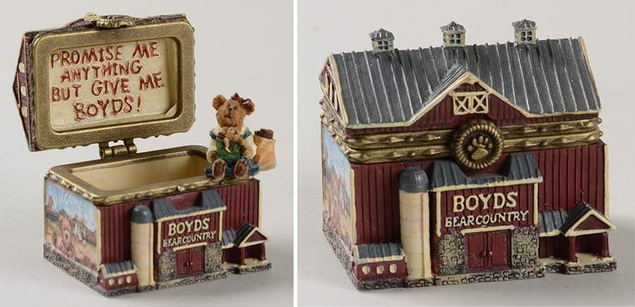 Uncle Bean's Treasure Boxes Boyds Bear Country-G Anna Gottahaveit - No Box by Boyds Bears-1