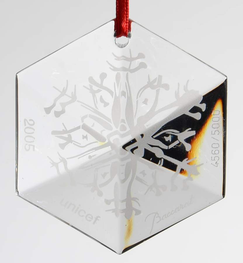 Baccarat Ornaments Unicef 2005 - No Box by Baccarat-1