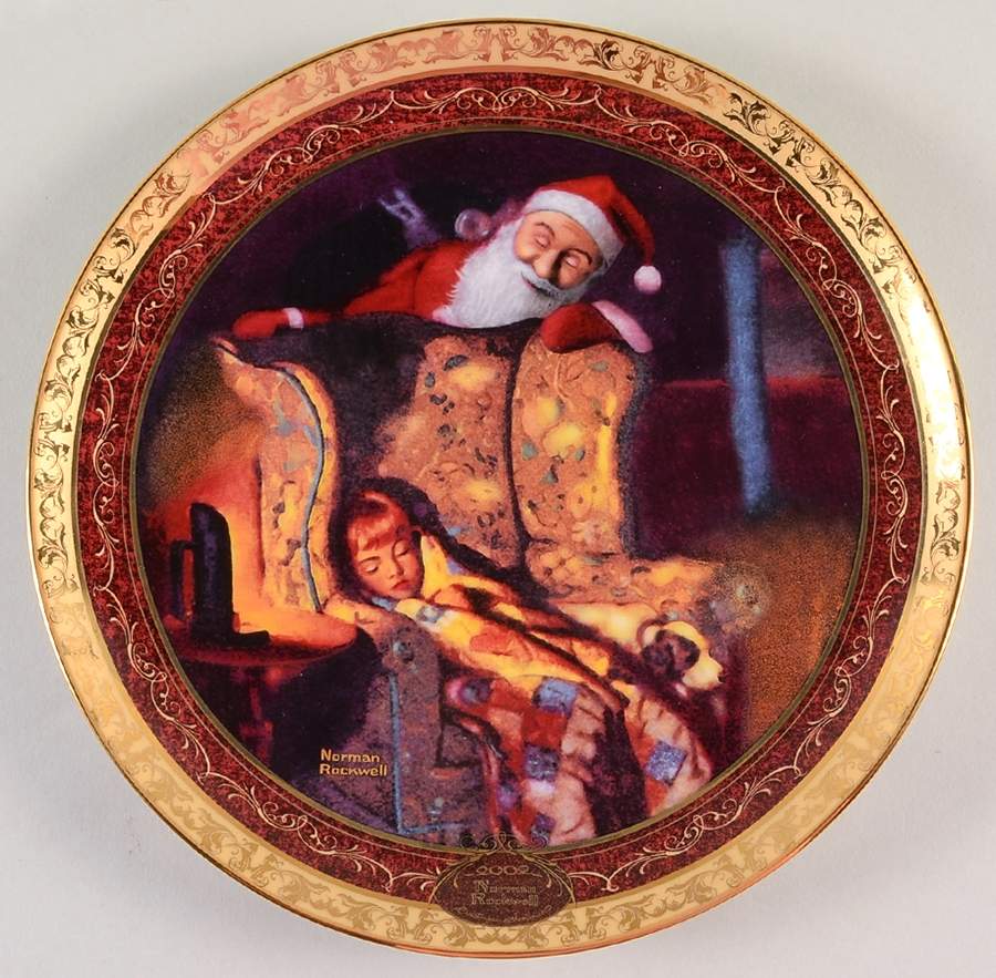 Rockwell's Christmas Memories Christmas Dream - Boxed by Bradford Exchange-1