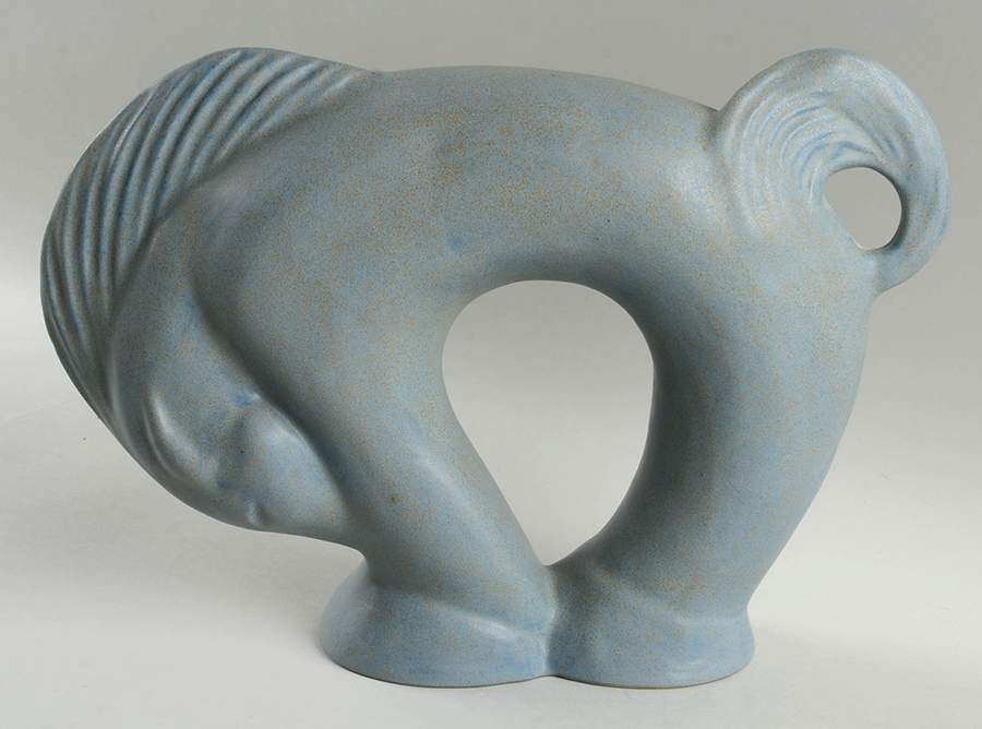 Navajo Art Pottery Horse - No Box by Jack Black Pottery-1
