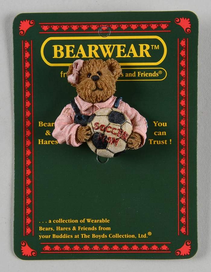 Bearwear Soccer Mom - No Box by Boyds Bears-1