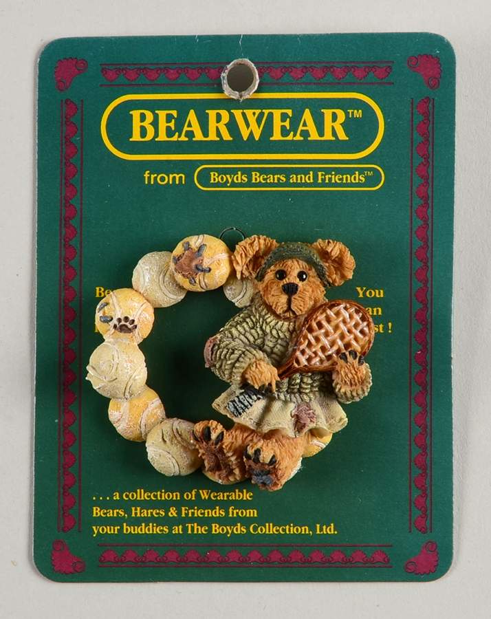 Bearwear Chrissie-Tennis Anyone? - No Box by Boyds Bears-1