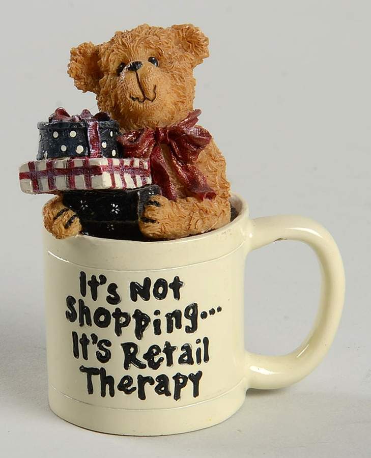 The Razz-Bearies M.C. Viza - It's Not Shopping - Boxed by Boyds Bears-1