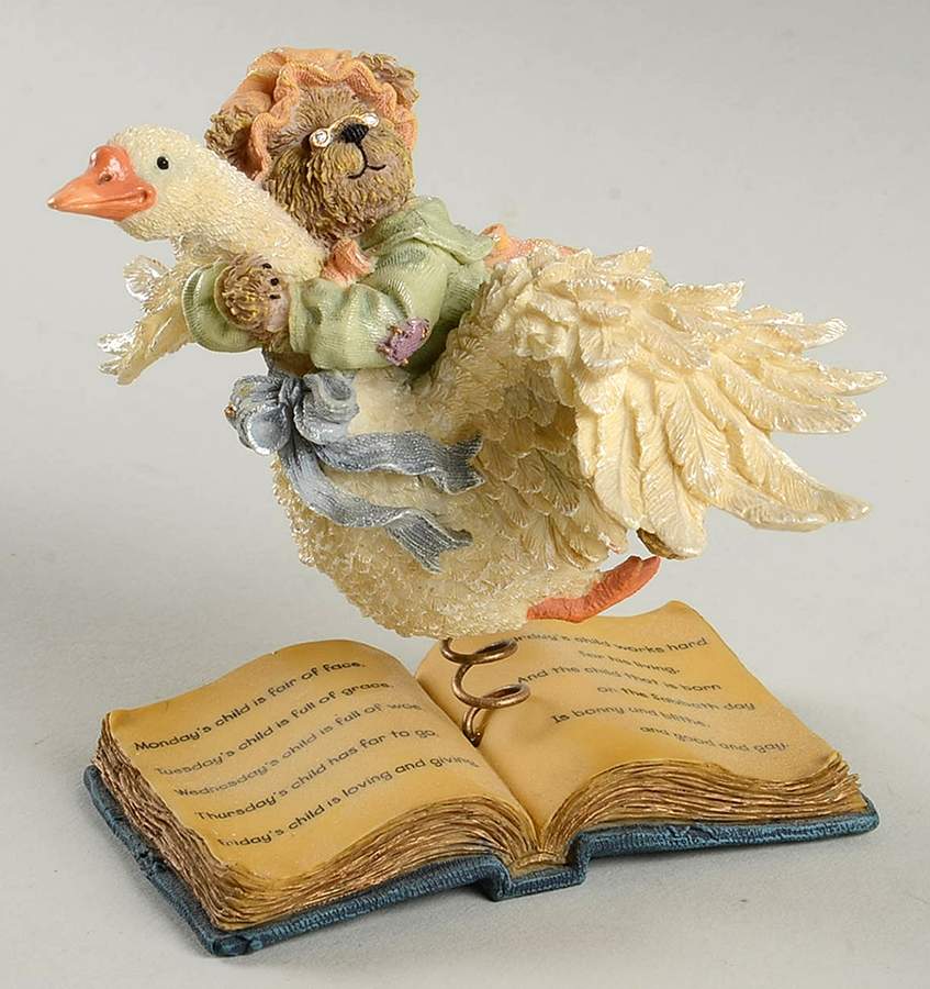 Classic Beary Tales Olde Mother Gooseberry-Once Upon A Time - Boxed by Boyds Bears-1