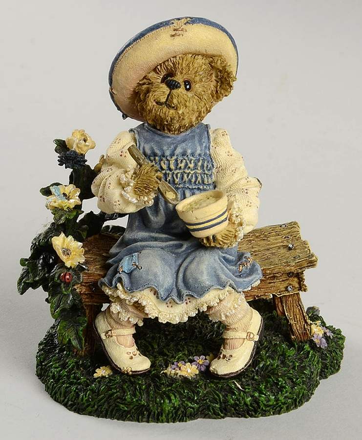 Classic Beary Tales Lil' Miss Muffet-What's In The Bowl - Boxed by Boyds Bears-1