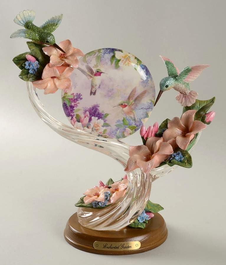 Secret Garden Enchanted Garden - No Box by Bradford Exchange-1