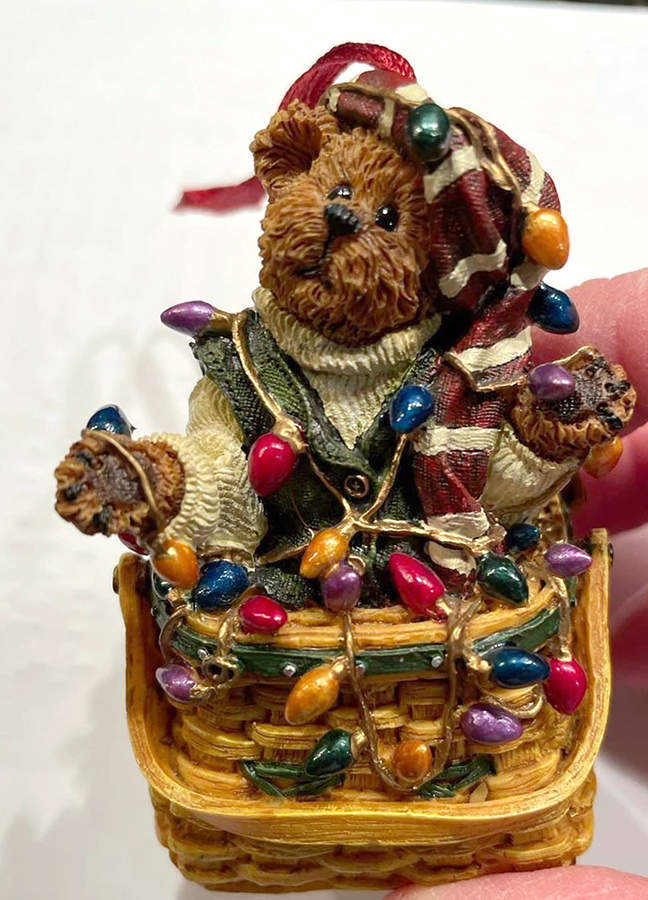 Longaberger Bears O.O. Tanglebeary-Ornament - Boxed by Boyds Bears-1