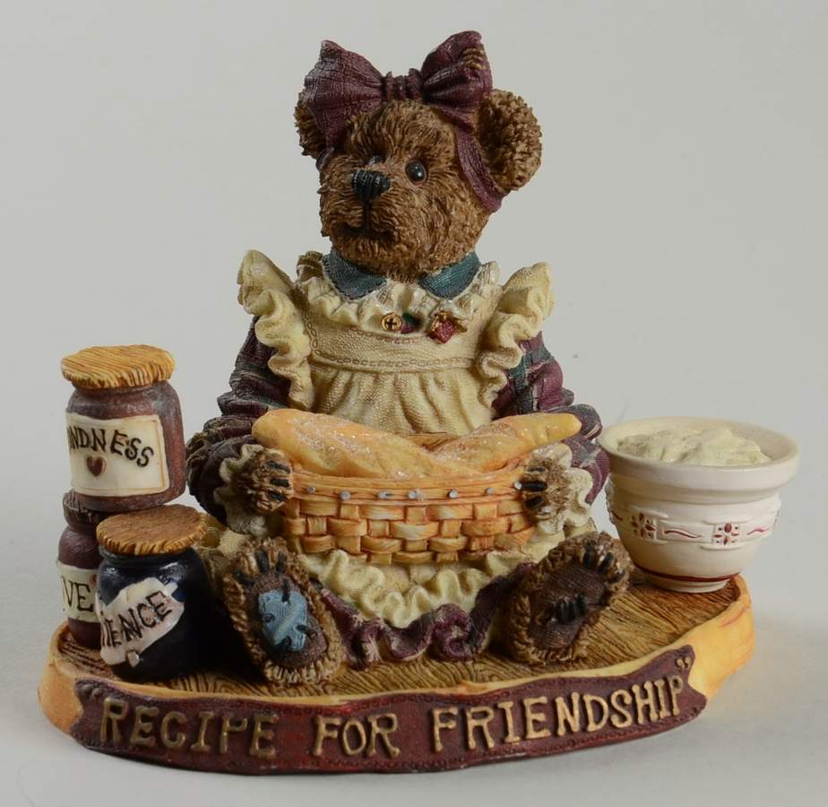 Longaberger Bears Patricia L. Cooksbeary-Recipe For Friend - No Box by Boyds Bears-1