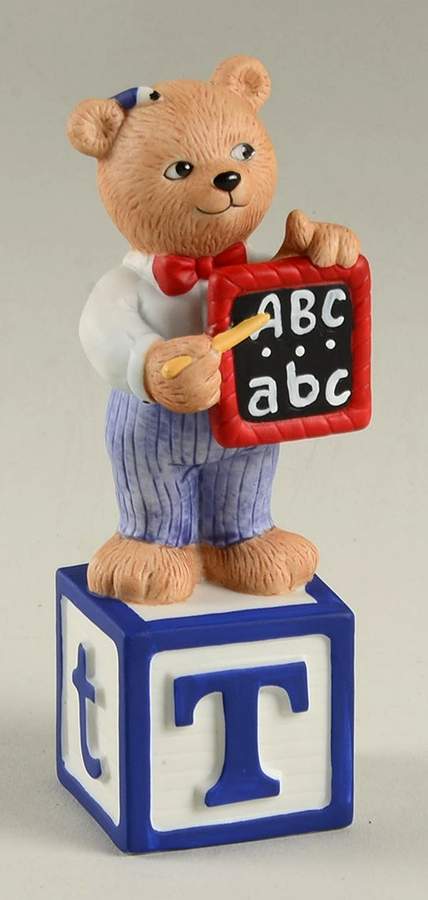 Alpha Block Bears T - Teddy The Teacher - No Box by Bronson Collectibles-1