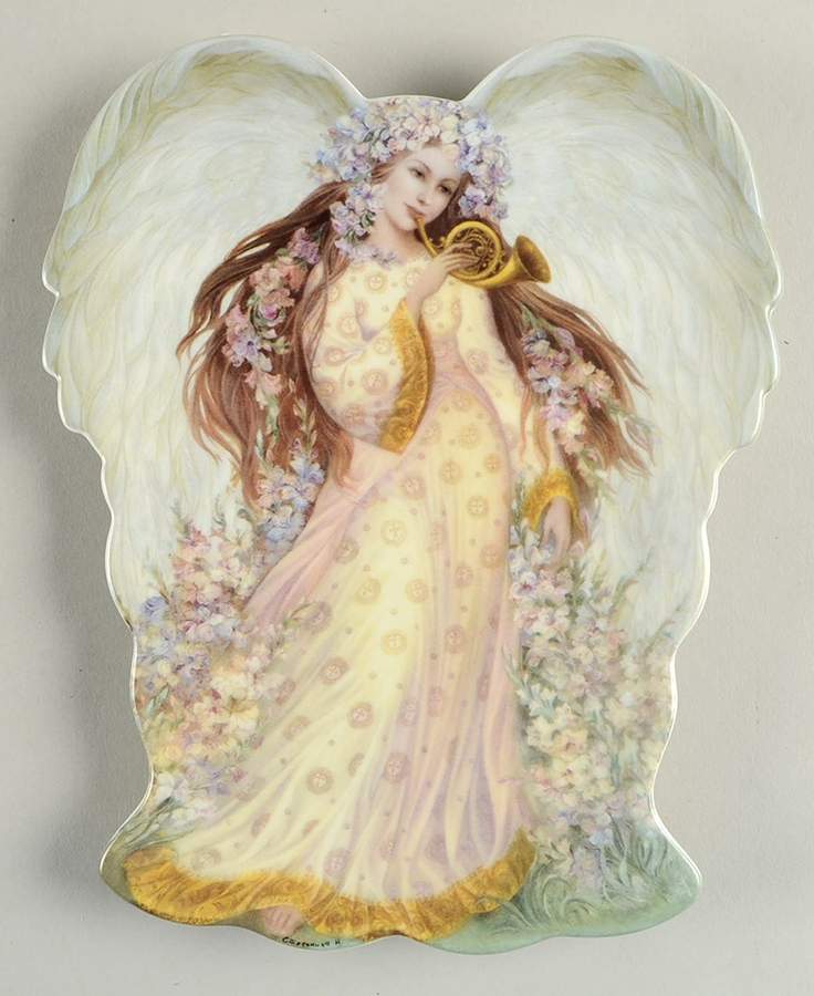 A Symphony of Angels Angelic Interlude - No Box by Bradford Exchange-1