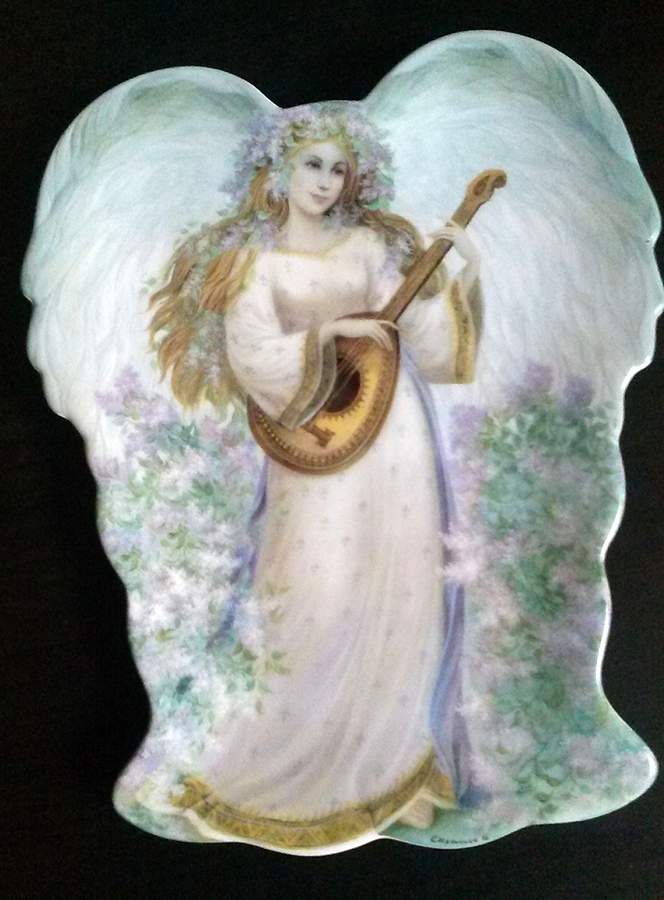 A Symphony of Angels Tranquility's Serenade - No Box by Bradford Exchange-1