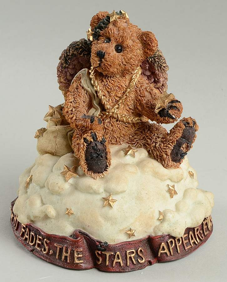Bearstone Music Boxes Clarence Angel - Boxed by Boyds Bears-1