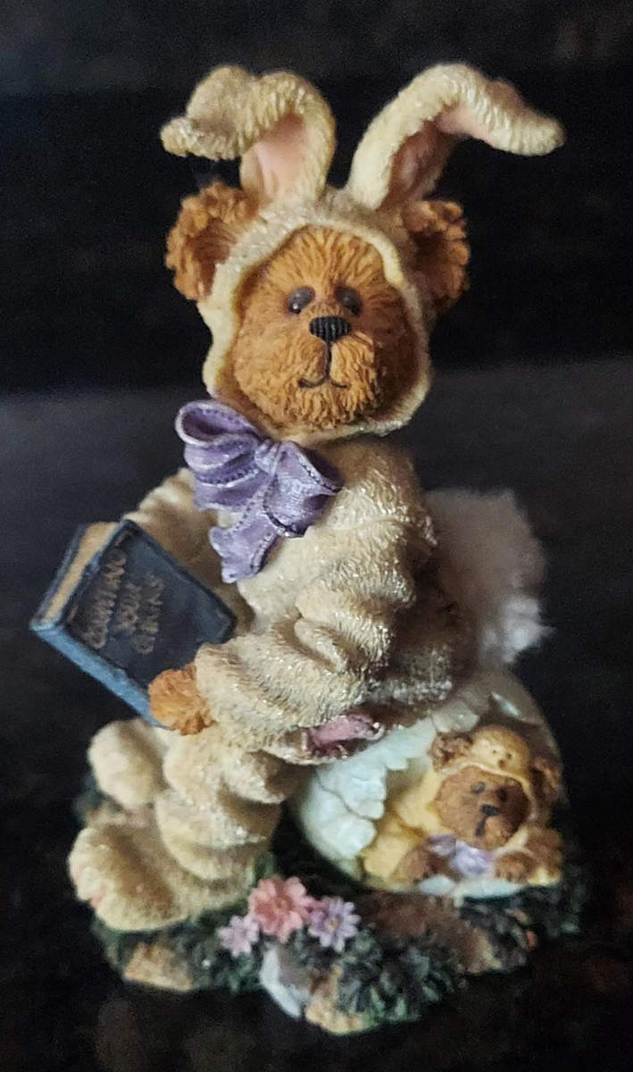 Bearstone Votives E.B. Hopster-All Cracked Up - Boxed by Boyds Bears-1