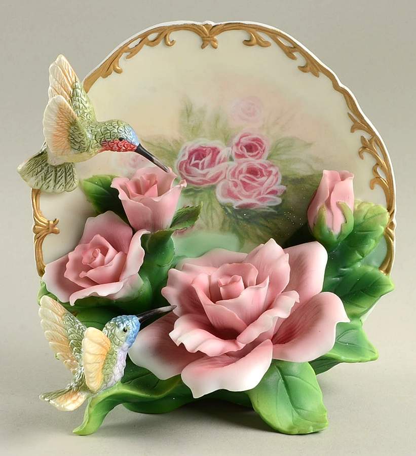 Treasures of the Garden Unfolding Tenderness - No Box by Bradford Exchange-1