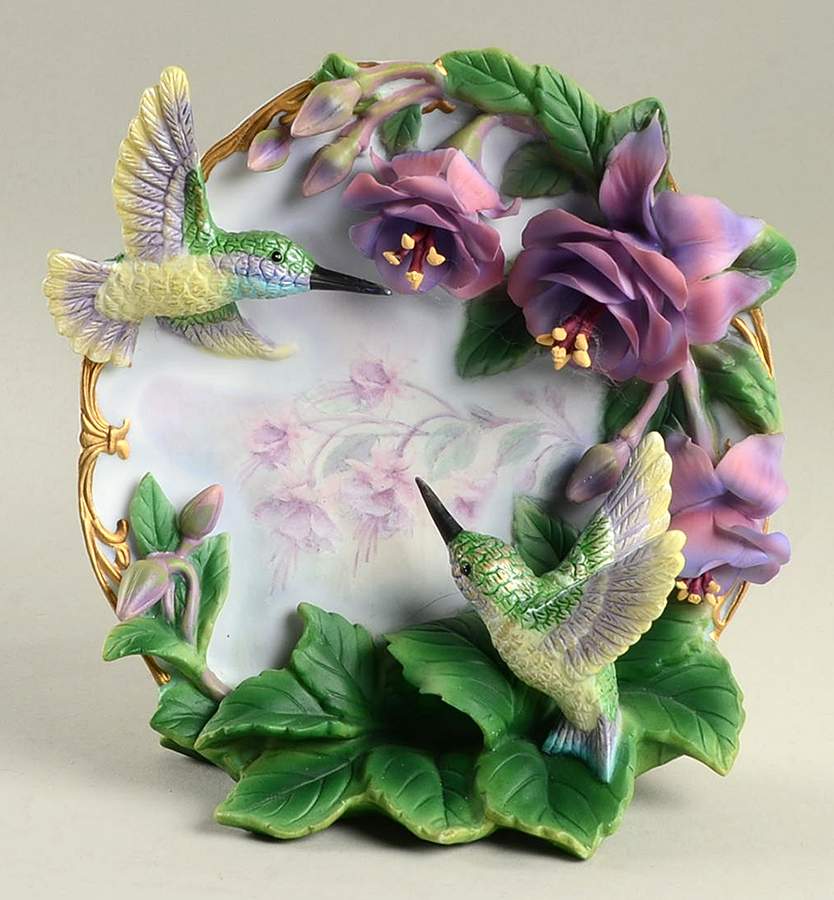 Treasures of the Garden Shimmering Jewels - No Box by Bradford Exchange-1