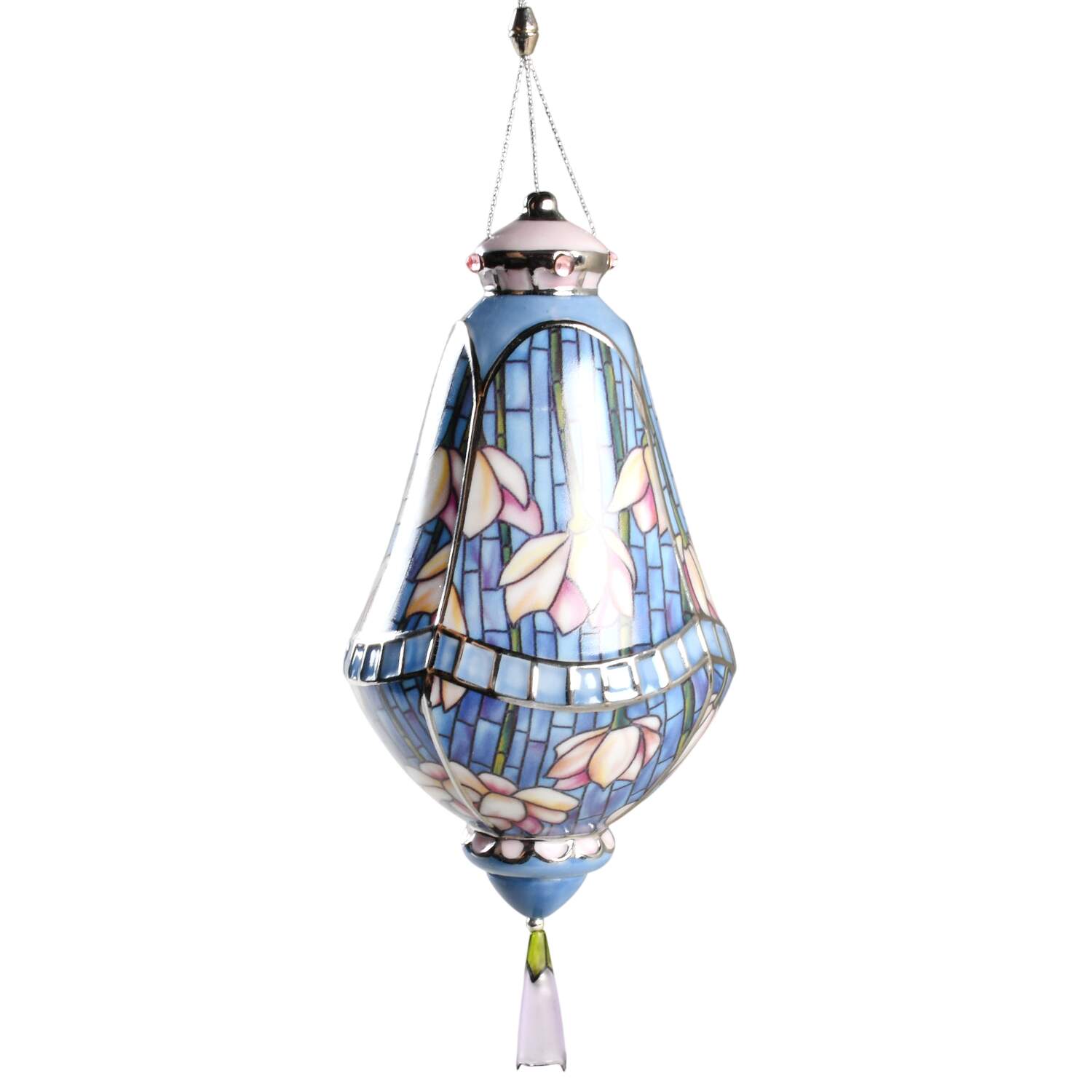 The Era of Louis Tiffany Ornament Collection Lotus Blossom - No Box by Bradford Editions-1