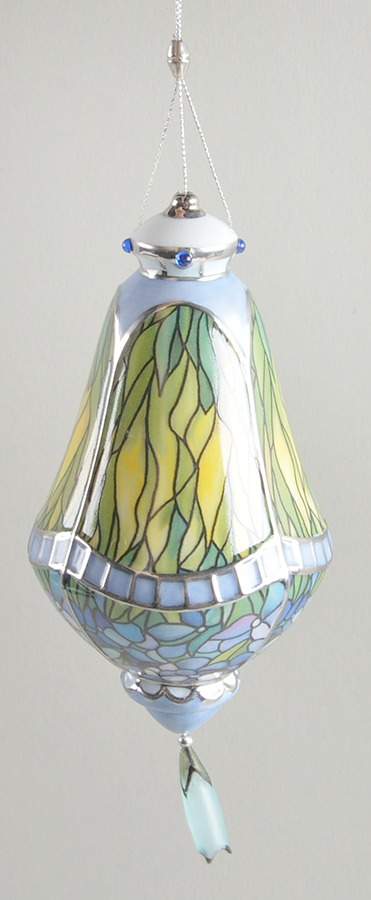 The Era of Louis Tiffany Ornament Collection Iris - No Box by Bradford Editions-1