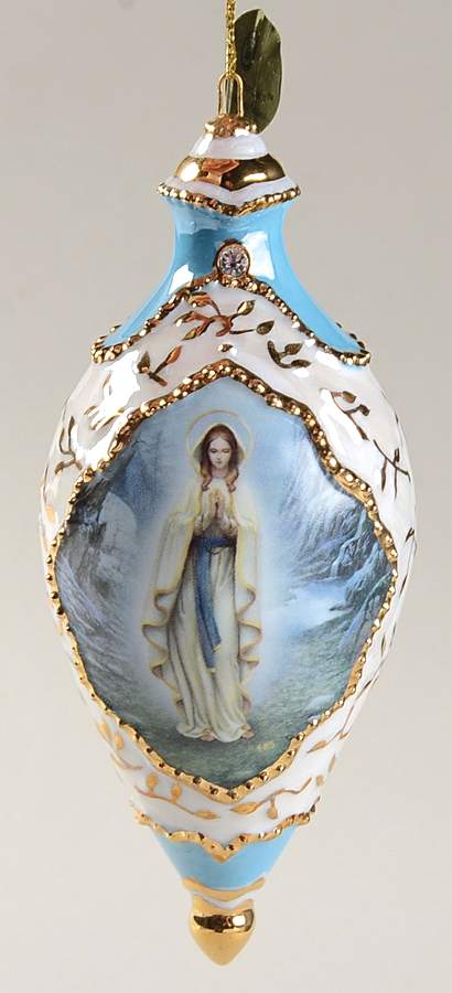 Visions of Mary Our Lady Of Lourdes - No Box by Bradford Exchange-1