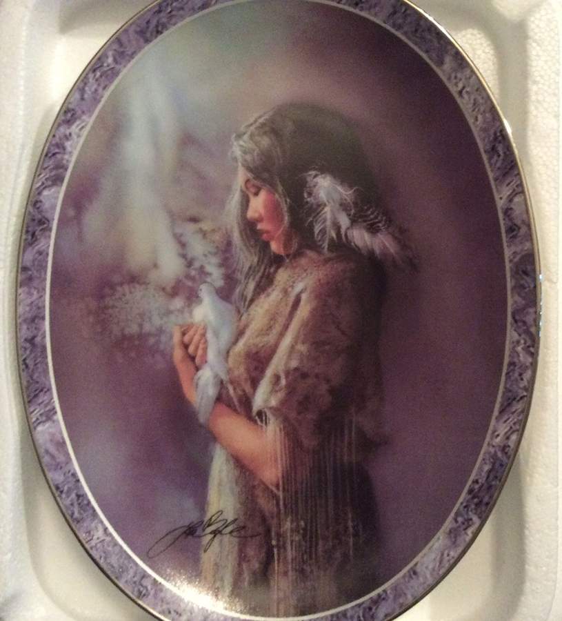 Messengers of the Spirit The Guide - No Box by Bradford Exchange-1