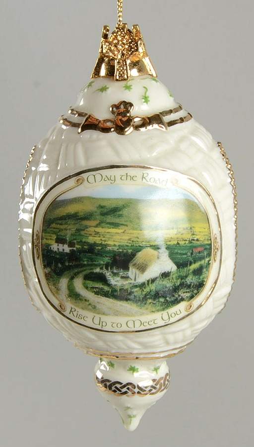 Irish Blessings Ornament Collection May The Road Rise Up To Meet You - No Box by Bradford Editions-1