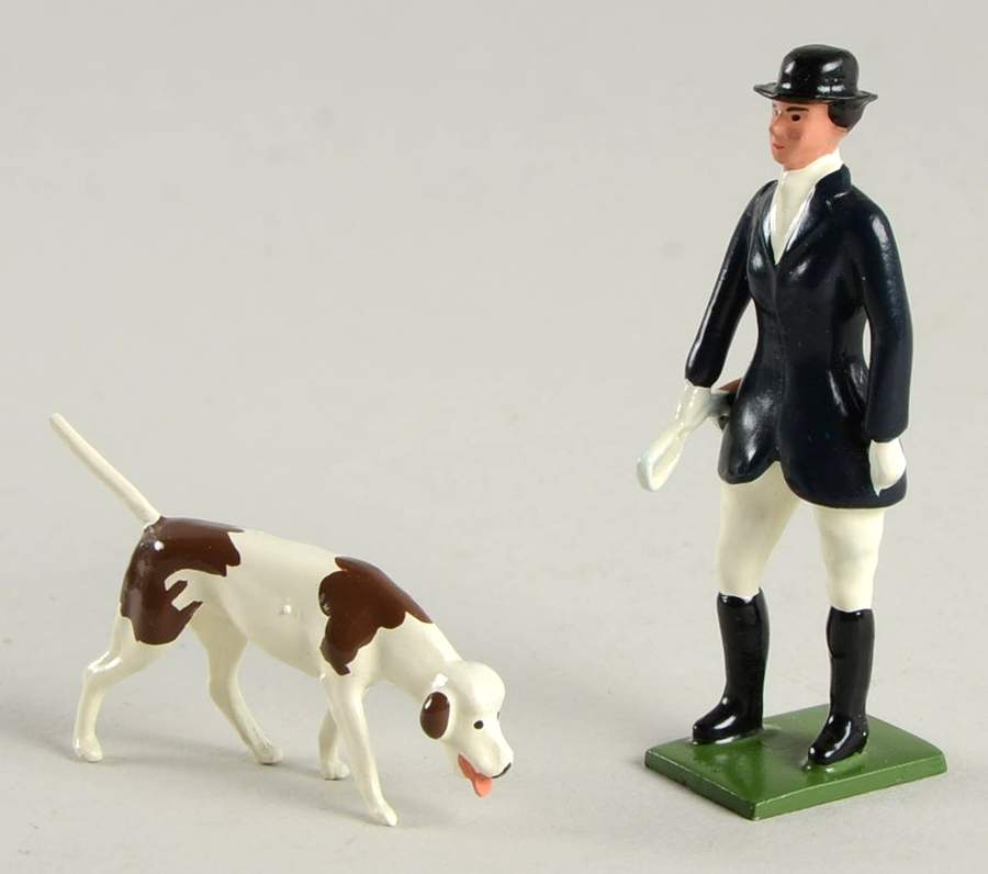 The Hunt-Heritage Collection Huntsman And Hound - Boxed by W Britain-1
