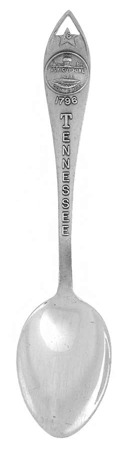 Statehood Seal Spoons (Sterling) Tennessee - No Box by Bell Trading Post-1
