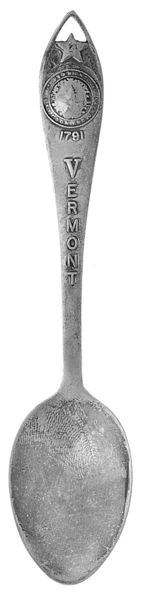 Statehood Seal Spoons (Sterling) Vermont - No Box by Bell Trading Post-1