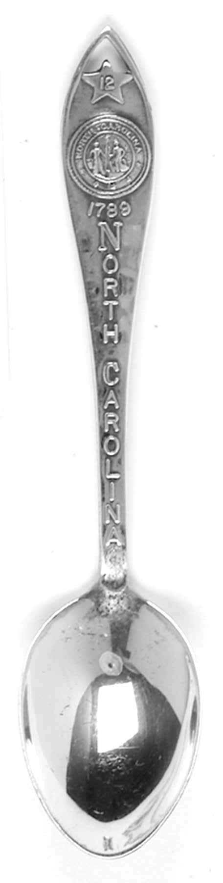 Statehood Seal Spoons (Sterling) North Carolina - No Box by Bell Trading Post-1