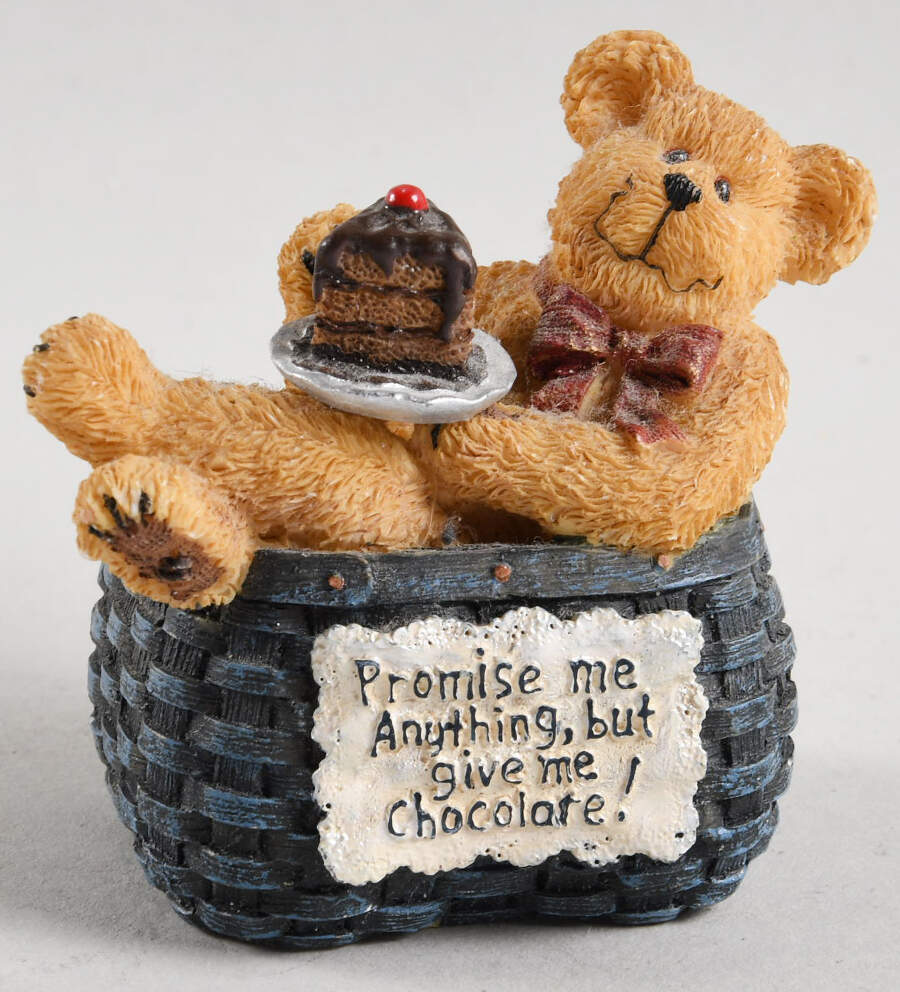 Basketbearies Sweetie-Promise Me Anything, But Give Me - Boxed by Boyds Bears-1