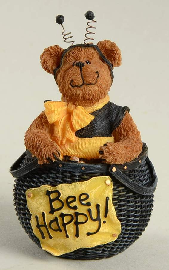 Basketbearies Buzz-Bee Happy - No Box by Boyds Bears-1