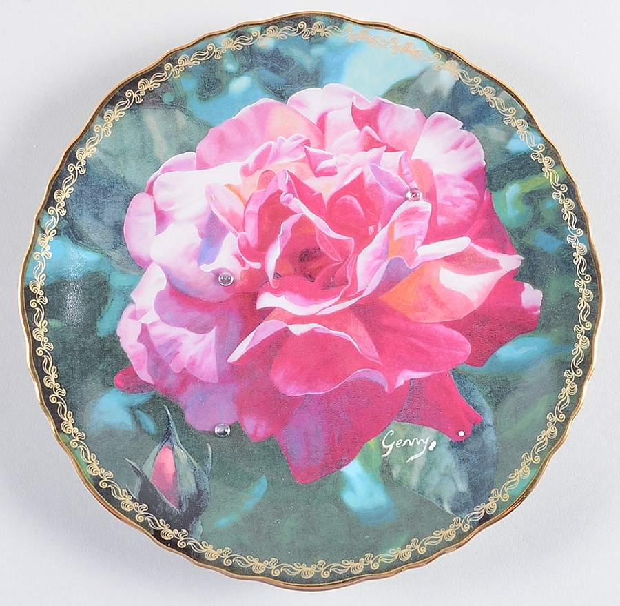 Crystal Petals Regal Radiance - No Box by Bradford Exchange-1