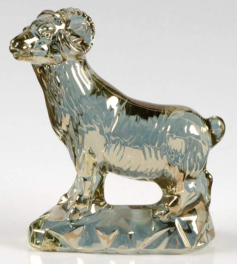Zodiac Animals Sheep-Gold 2015 - With Box by Baccarat-1