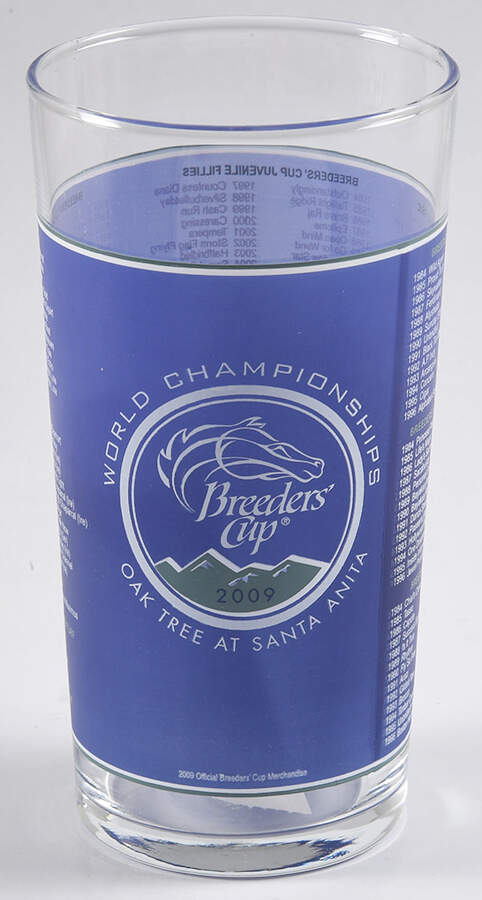 Breeders' Cup Winner's Glass 2009 - Breeders Cup Glass - No Box by Breeders Cup-1