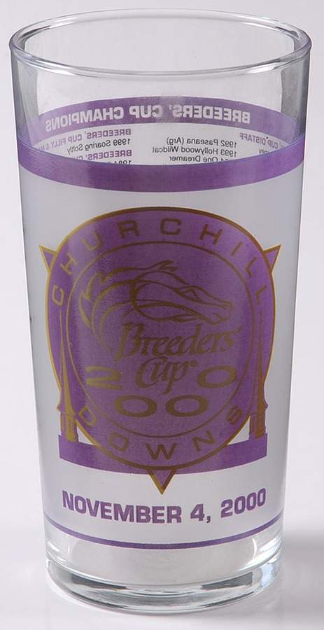 Breeders' Cup Winner's Glass 2000 - Breeders Cup Glass - No Box by Breeders Cup-1