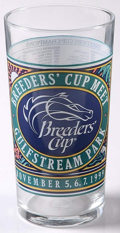 Breeders' Cup Winner's Glass 1999 - Breeders Cup Glass - No Box by Breeders Cup-1